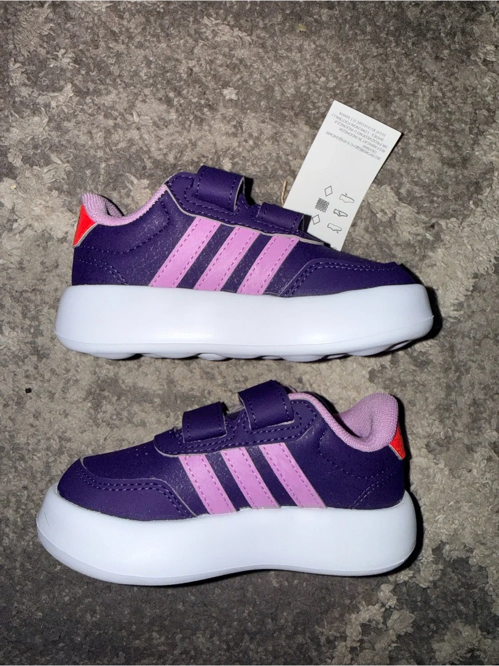 adidas Breaknet 3.0 Purple Toddler Shoes 7Kids